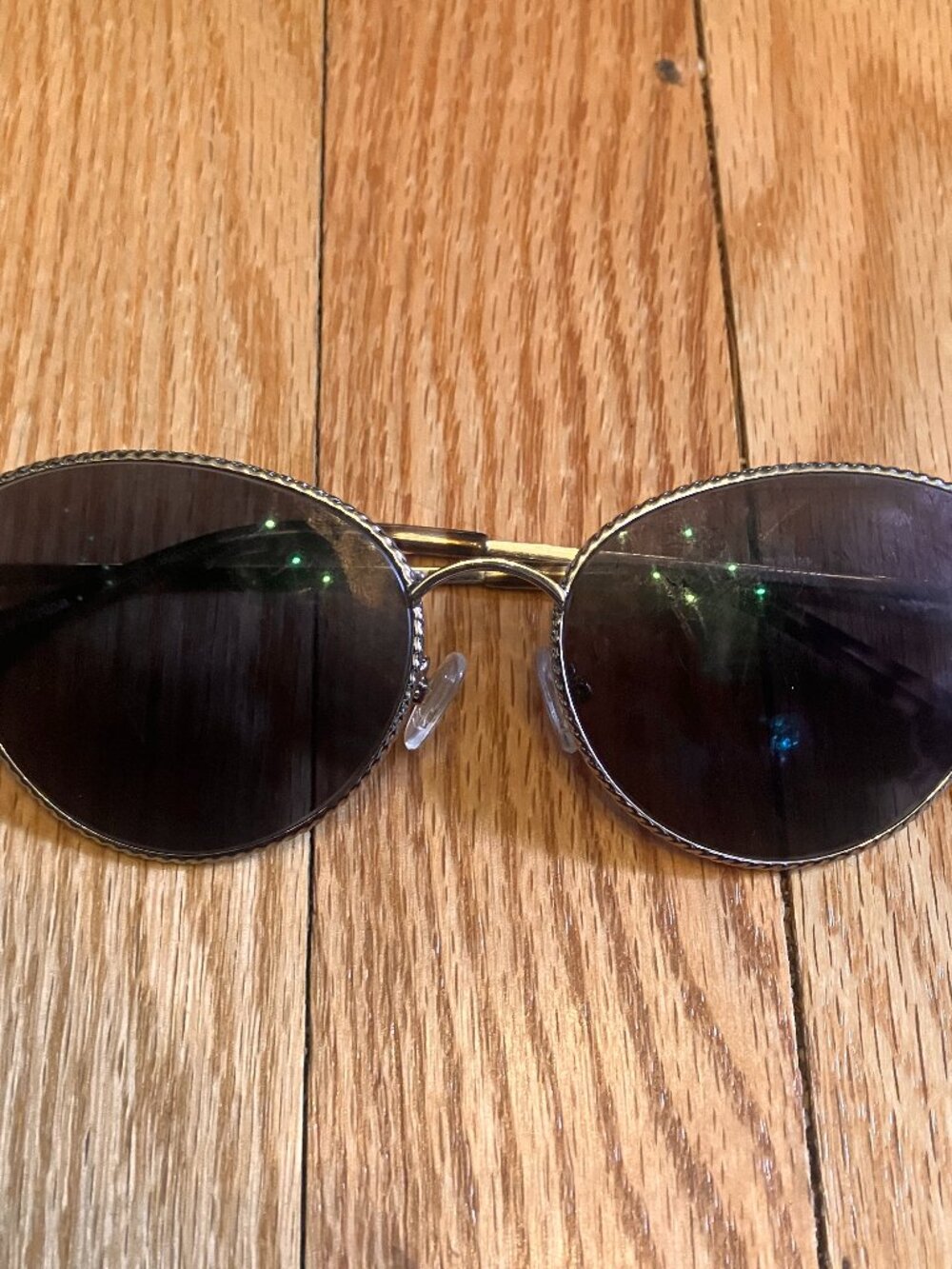 Silver Cat Eye Sunglasses
